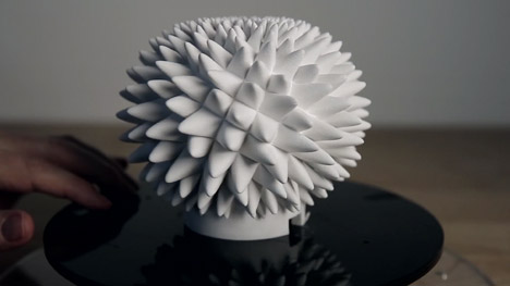 Animorph 3D-printed illusions by John Edmark