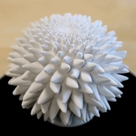 Animorph 3D-printed illusions by John Edmark