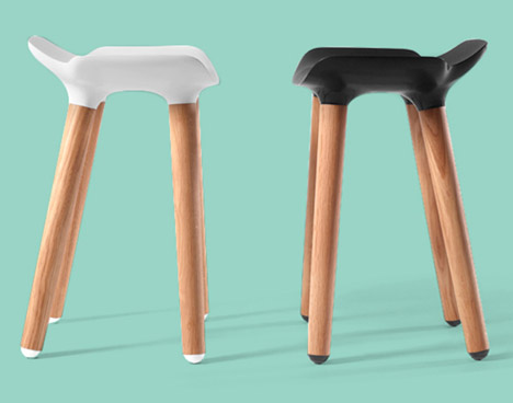 Pilot Stools by Quinze & Milan