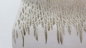 Biomimicry 3D-printed Soft Seat by Lilian van Daal