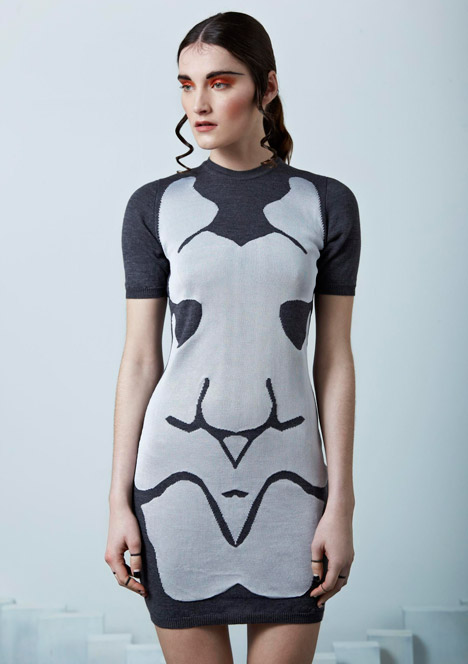 Brooke Roberts turns brain scans into knitwear patterns