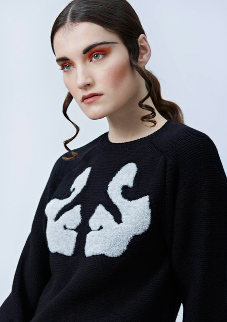Brooke Roberts turns brain scans into knitwear patterns