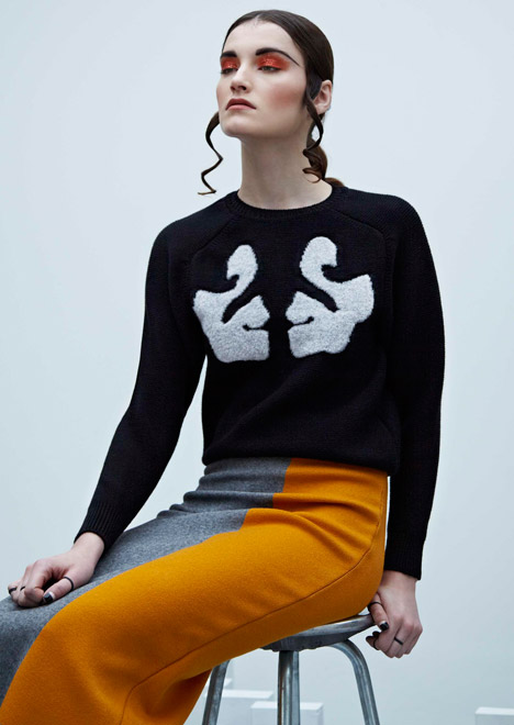 Brooke Roberts turns brain scans into knitwear patterns