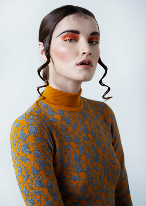 Brooke Roberts turns brain scans into knitwear patterns