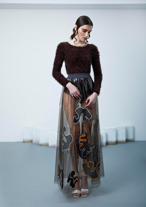 Brooke Roberts turns brain scans into knitwear patterns