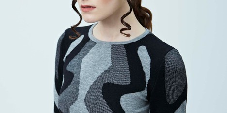 Brooke Roberts turns brain scans into knitwear patterns