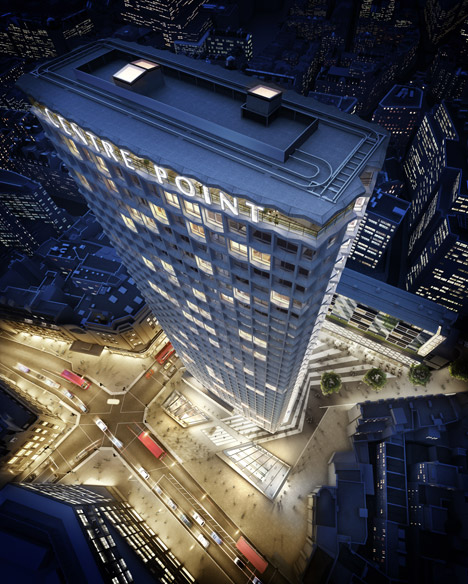 Centre Point redevelopment by Rick Mather Architects and Conran & Partners