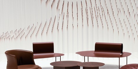 Chocolatetexture installation by Nendo at Maison&Objet 2015
