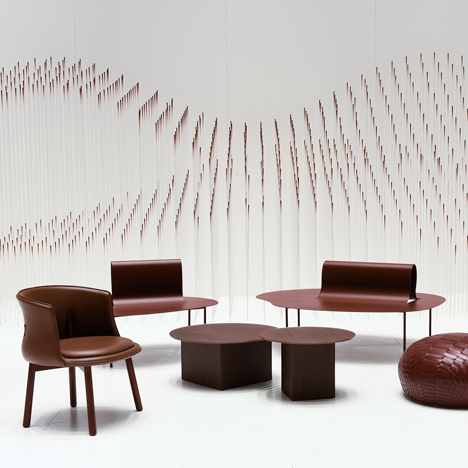 Chocolatetexture installation by Nendo at Maison&Objet 2015