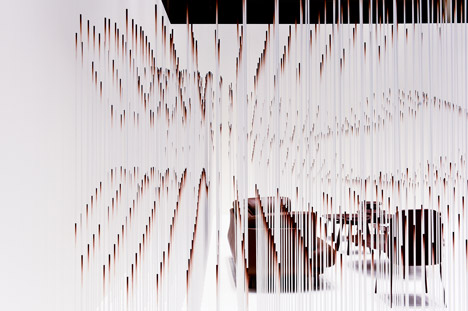 Chocolatetexture installation by Nendo at Maison&Objet 2015
