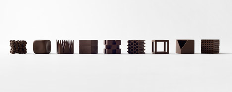 Chocolatexture by Nendo Maison Objet 2015