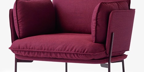 Luca Nichetto combines Danish and Italian design for Cloud seating range