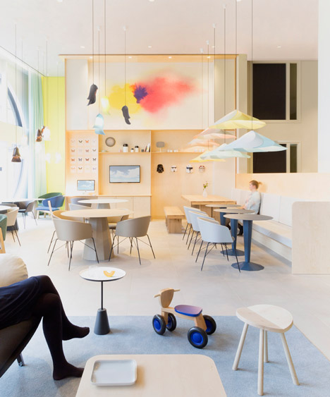 Constance Guisset's project for Suite Novotel in The Hague