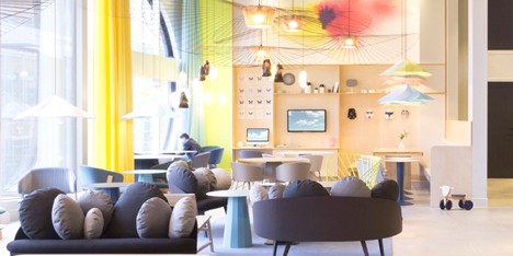 Constance Guisset's project for Suite Novotel in The Hague