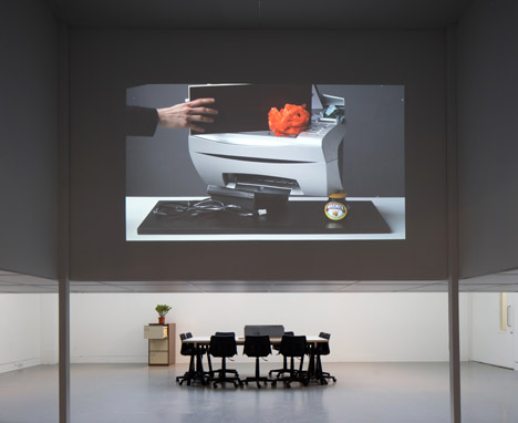 Despite Efficiency at the Herbert Read Gallery by Aberrant Architecture