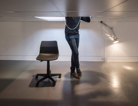 Despite Efficiency at the Herbert Read Gallery by Aberrant Architecture