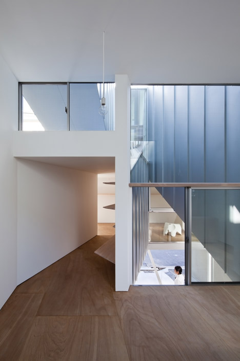 Alphaville's Dig In the Sky house comprises three blocks connected by bridges