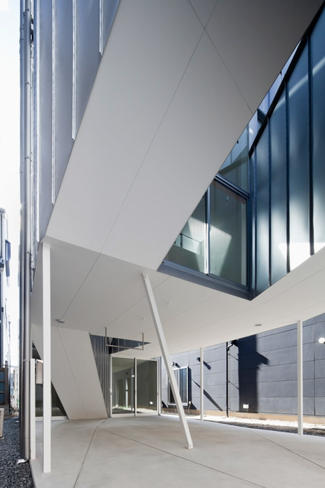 Alphaville's Dig In the Sky house comprises three blocks connected by bridges