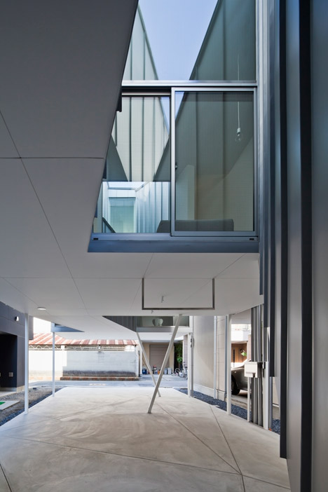 Alphaville's Dig In the Sky house comprises three blocks connected by bridges