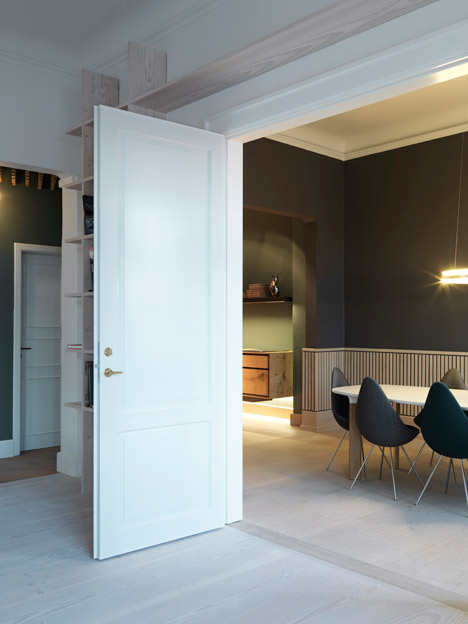 Dinesen showroom by Oeo