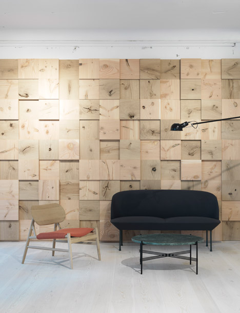 Dinesen showroom by Oeo