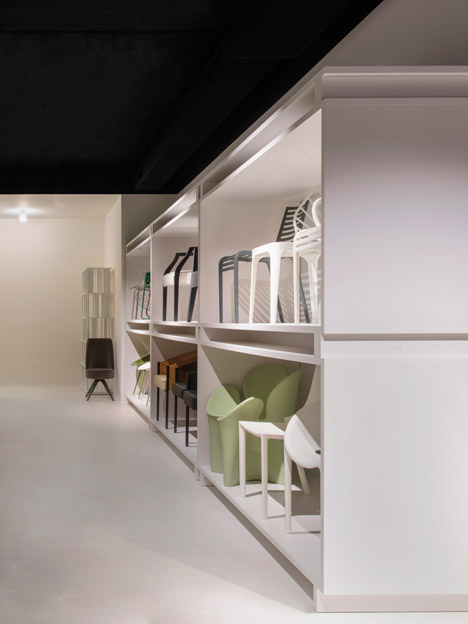 Driade Milan showroom by David Chipperfield