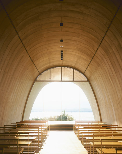 Eco-Thon Hotel in Lake Biwa by Ryuichi Ashizawa Architect & Associates