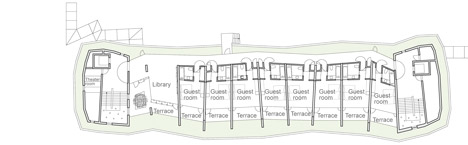 Eco-Thon Hotel in Lake Biwa by Ryuichi Ashizawa Architect & Associates