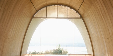 Eco-Thon Hotel in Lake Biwa by Ryuichi Ashizawa Architect & Associates