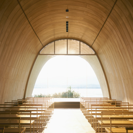 Eco-Thon Hotel in Lake Biwa by Ryuichi Ashizawa Architect & Associates