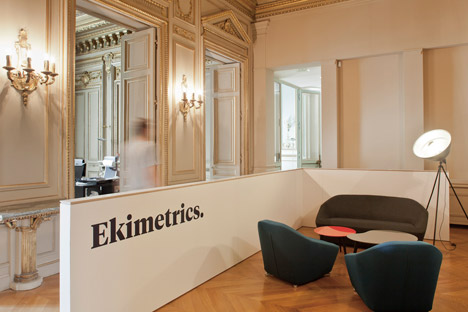 Ekimetrics office renovation by Estelle Vincent
