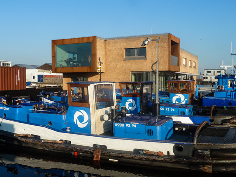 Floating Office for Waternet by Attika Architekten