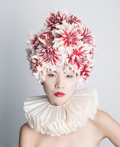 Flower art works by Hnayuishi Takaya