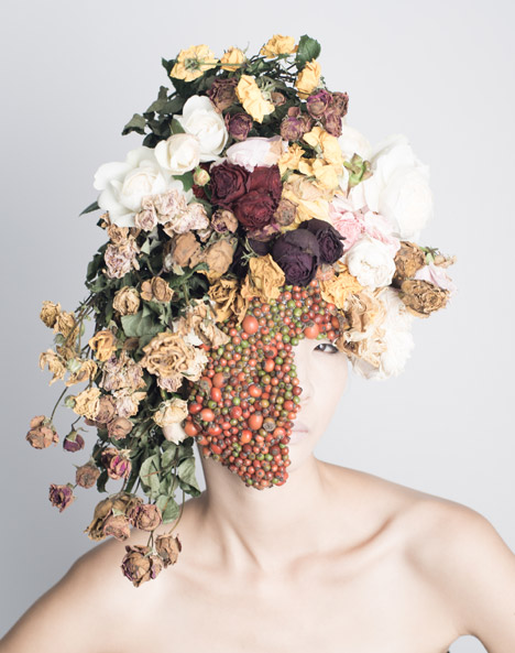 Flower art works by Hnayuishi Takaya