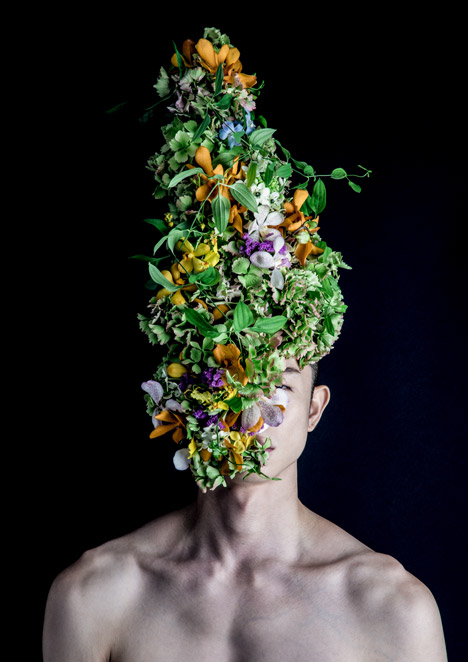 Flower art works by Hnayuishi Takaya