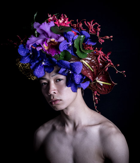 Flower art works by Hnayuishi Takaya
