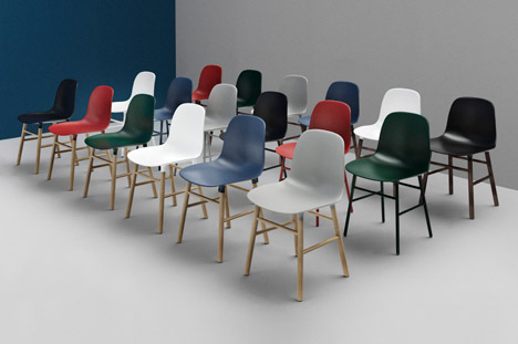 Form collection by Normann Copenhagen
