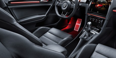 Golf R Touch by Volkswagen at CES 2015