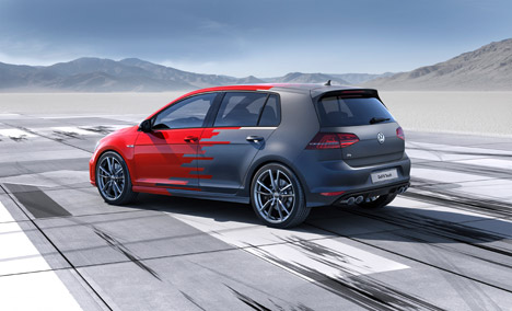 Golf R Touch by Volkswagen at CES 2015