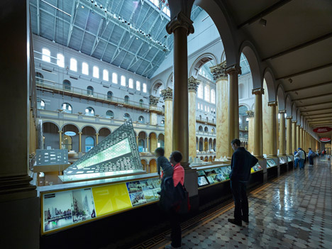 Hot to Cold exhibition by BIG at the National Building Museum in Washington DC