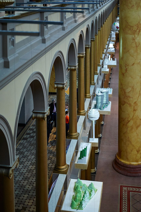 Hot to Cold exhibition by BIG at the National Building Museum in Washington DC