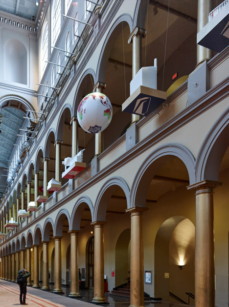 Hot to Cold exhibition by BIG at the National Building Museum in Washington DC
