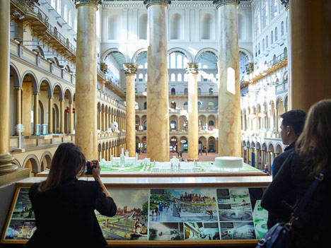Hot to Cold exhibition by BIG at the National Building Museum in Washington DC