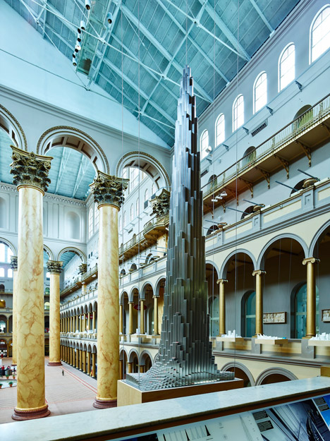 Hot to Cold exhibition by BIG at the National Building Museum in Washington DC