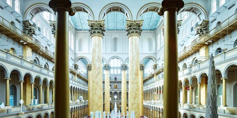 Hot to Cold exhibition by BIG at the National Building Museum in Washington DC