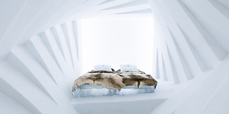 Icehotel’s 25th edition includes a square vortex suite