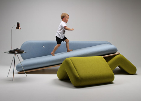Inclusion Couch by Marvin Reber