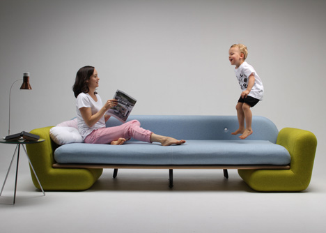 Inclusion Couch by Marvin Reber