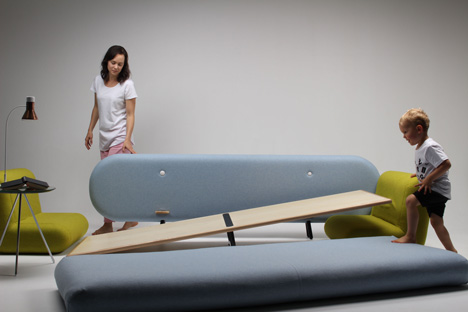 Inclusion Couch by Marvin Reber