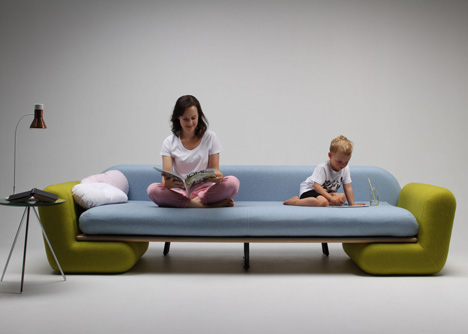 Inclusion Couch by Marvin Reber